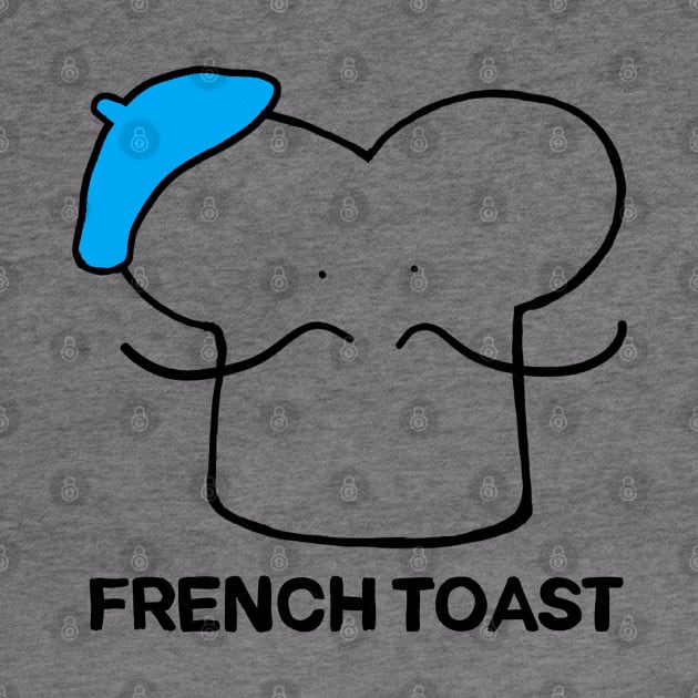 Toast with black lines by FrenchToast